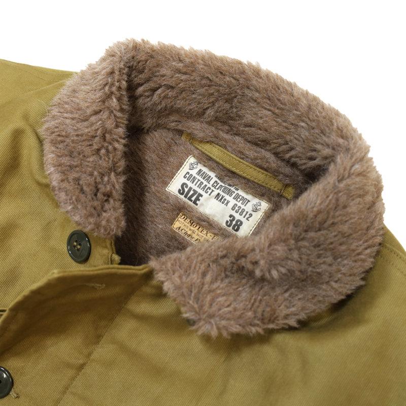 バズリクソンズ BUZZ RICKSONS/デッキジャケット/Type N-1 Khaki “NAVY DEPARTMENT DEMOTEX-ED” /BR15345/メンズ【正規取扱】の画像