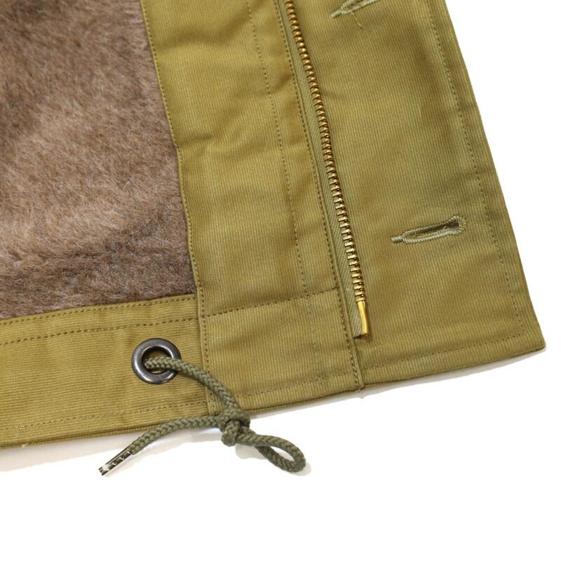 バズリクソンズ BUZZ RICKSONS/デッキジャケット/Type N-1 Khaki “NAVY DEPARTMENT DEMOTEX-ED” /BR15345/メンズ【正規取扱】の画像