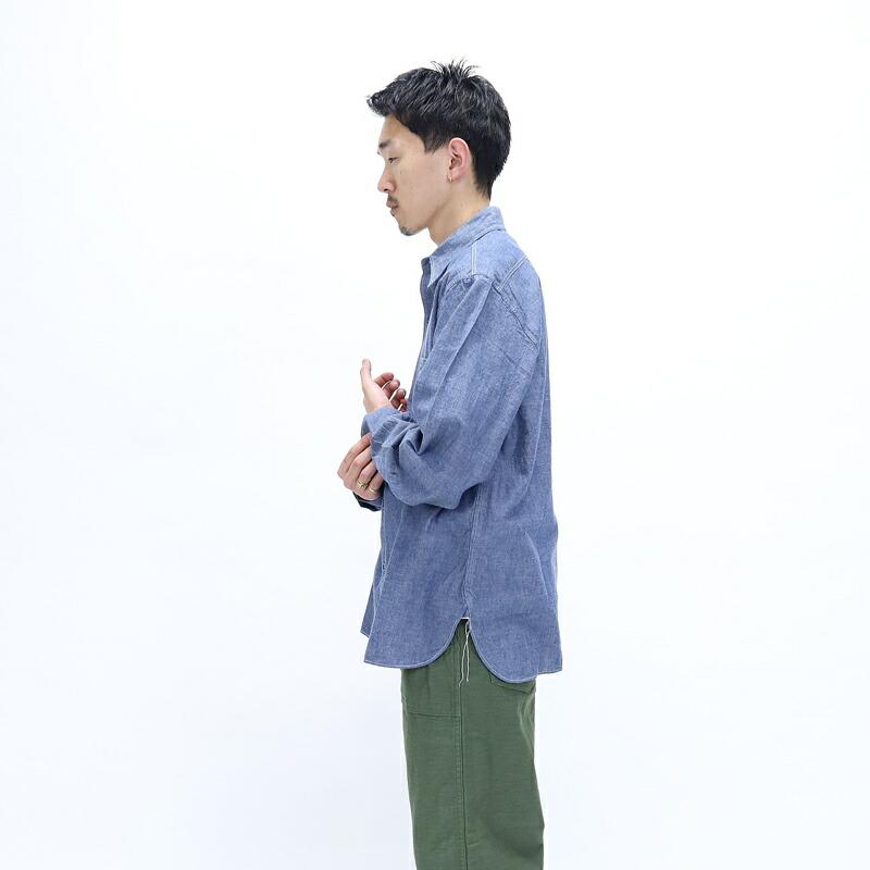 期間限定ポイント】バズリクソンズ BUZZ RICKSONS/シャツ/ブルー