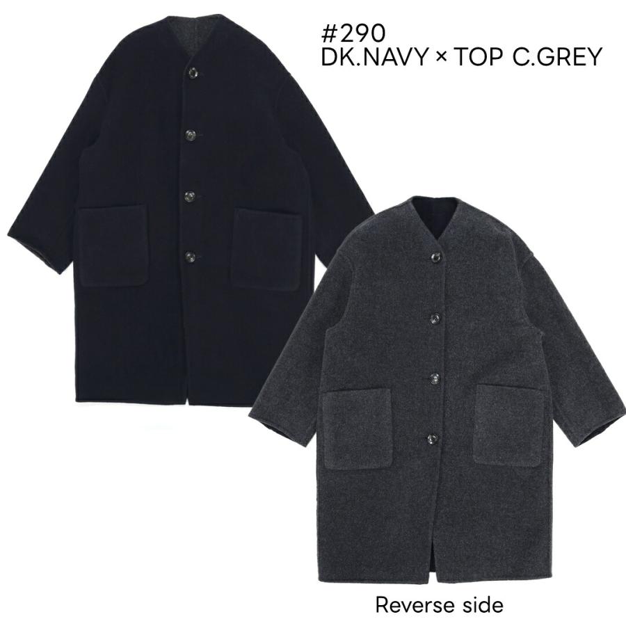 20%OFF】ル グラジック Le glazik/コート/ウールリバー リバーシブル