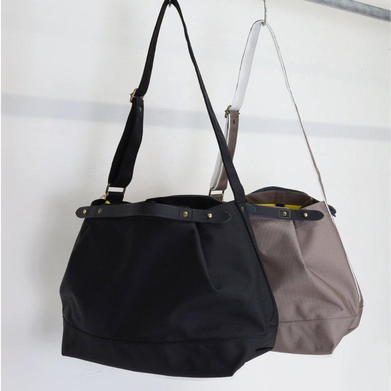 MARINEDAY / LEAF/トートバッグ/ナイロン/BLK マリンデイ MARINE DAY/バッグ/66 ナイロン 2WAY バッグ/LEAF 【正規