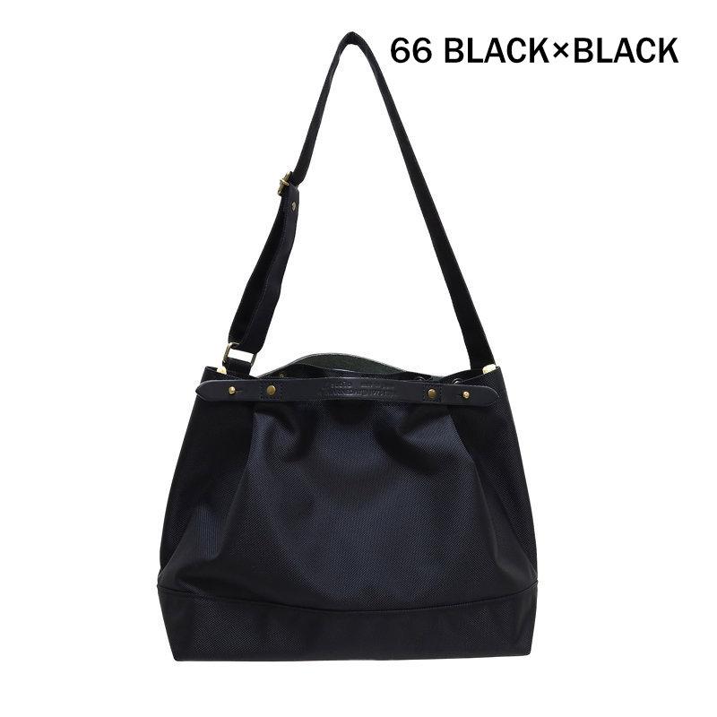 MARINEDAY / LEAF/トートバッグ/ナイロン/BLK マリンデイ MARINE DAY/バッグ/66 ナイロン 2WAY バッグ/LEAF 【正規