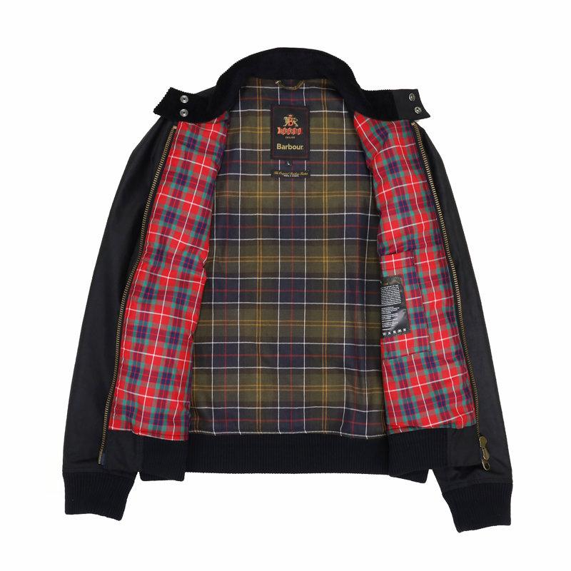 バブアー Barbour/ジャケット/Barbour × BARACUTA バッジド ポートン ワックス ジャケット/MWX2519/メンズ 【正規取扱】の画像