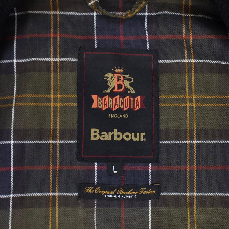 バブアー Barbour/ジャケット/Barbour × BARACUTA バッジド ポートン ワックス ジャケット/MWX2519/メンズ 【正規取扱】の画像