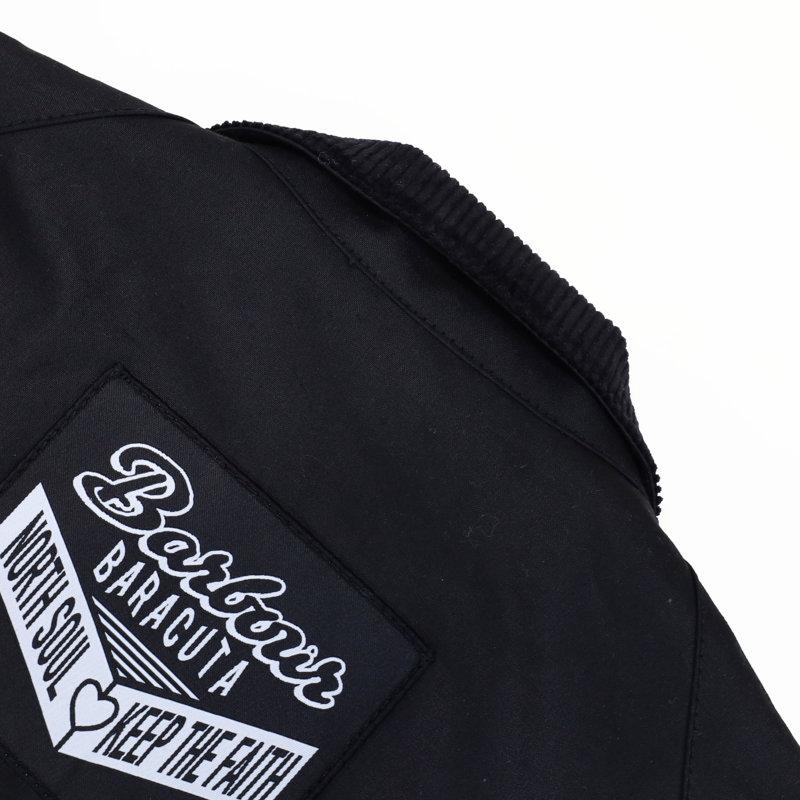 バブアー Barbour/ジャケット/Barbour × BARACUTA バッジド ポートン ワックス ジャケット/MWX2519/メンズ 【正規取扱】の画像