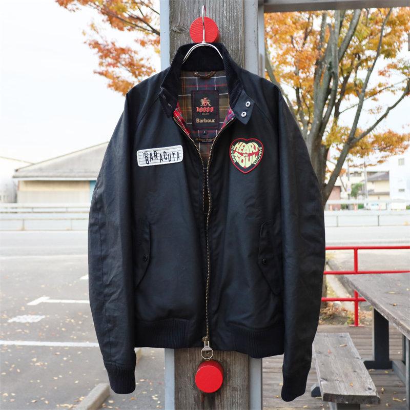 バブアー Barbour/ジャケット/Barbour × BARACUTA バッジド ポートン ワックス ジャケット/MWX2519/メンズ 【正規取扱】の画像