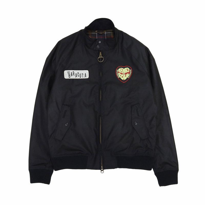 バブアー Barbour/ジャケット/Barbour × BARACUTA バッジド ポートン ワックス ジャケット/MWX2519/メンズ 【正規取扱】の画像