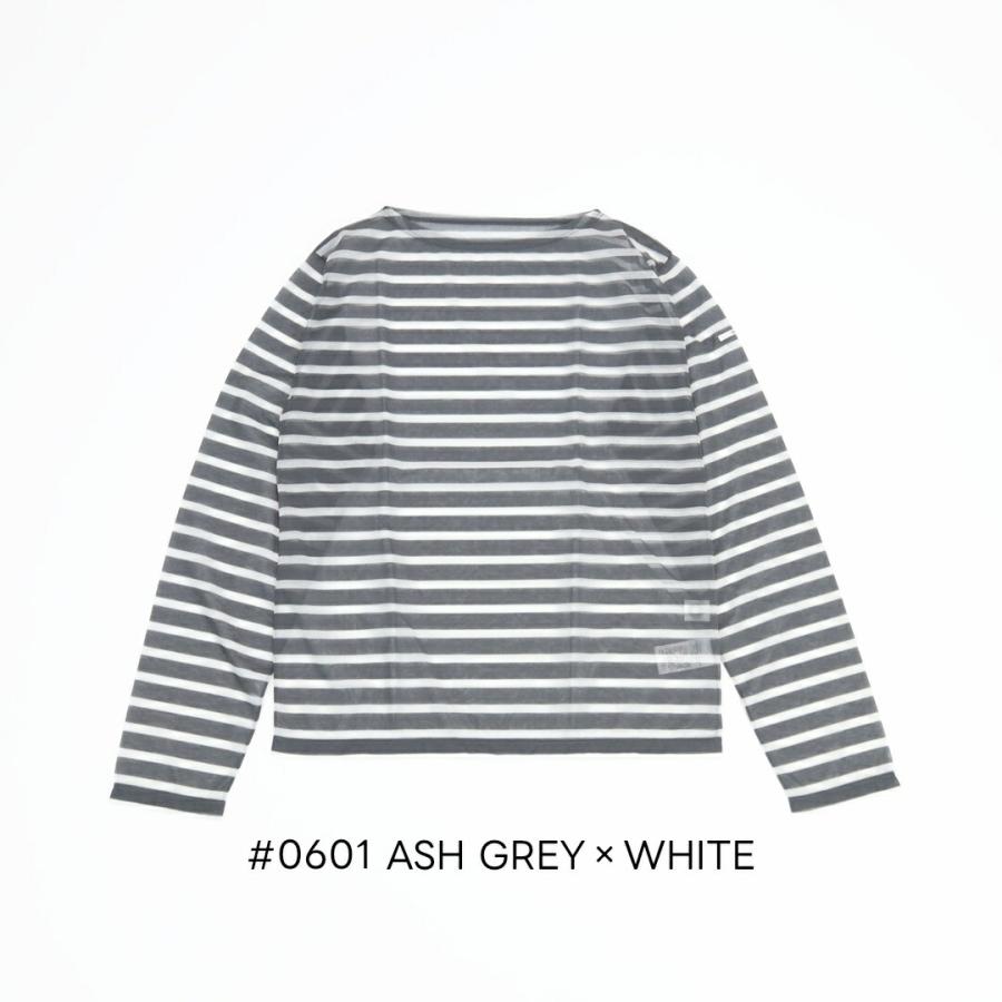 オーシバル ORCIVAL/ボーダー Tシャツ/シースルー ボートネック 長袖