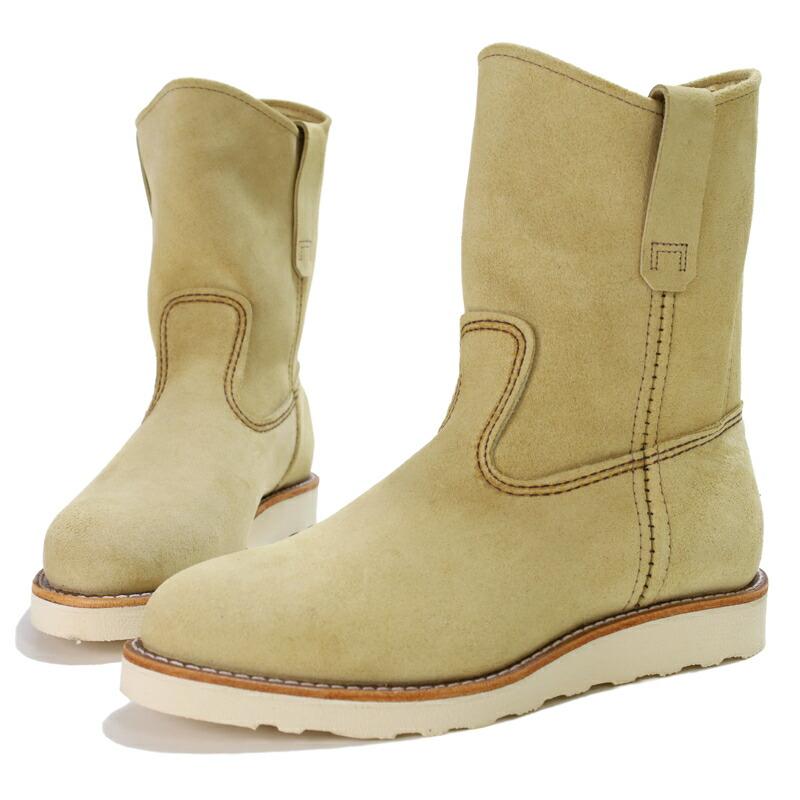 レッドウイング RED WING/ブーツ/9インチ ペコス/ホーソーン「アビリーン」ラフアウト/8168/メンズ【正規取扱】の画像