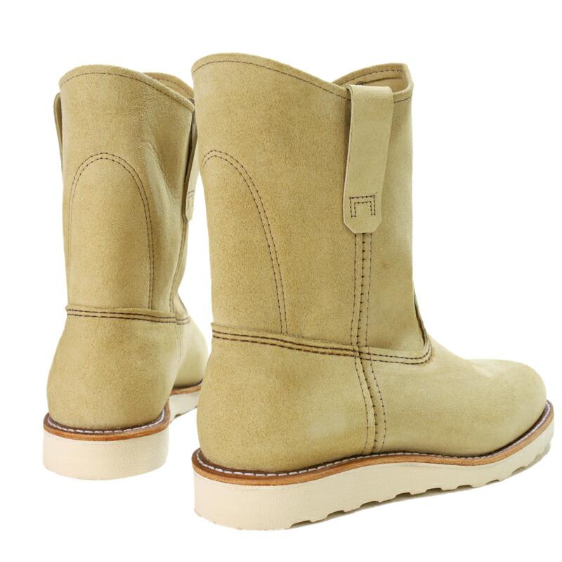 レッドウイング RED WING/ブーツ/9インチ ペコス/ホーソーン「アビリーン」ラフアウト/8168/メンズ【正規取扱】の画像