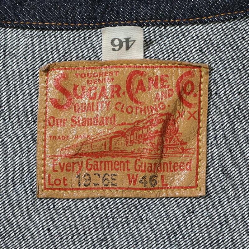 シュガーケーン SUGAR CANE/ジャケット/13oz. デニム ブラウス 1936年モデル Tバック/SC11936T/メンズ【正規取扱】の画像