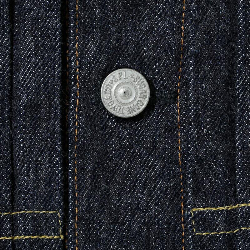 シュガーケーン SUGAR CANE/ジャケット/13oz. デニム ブラウス 1936年モデル Tバック/SC11936T/メンズ【正規取扱】の画像