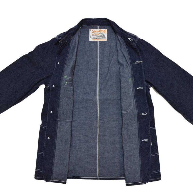 シュガーケーン SUGAR CANE/カバーオール/11oz. ブルーデニム