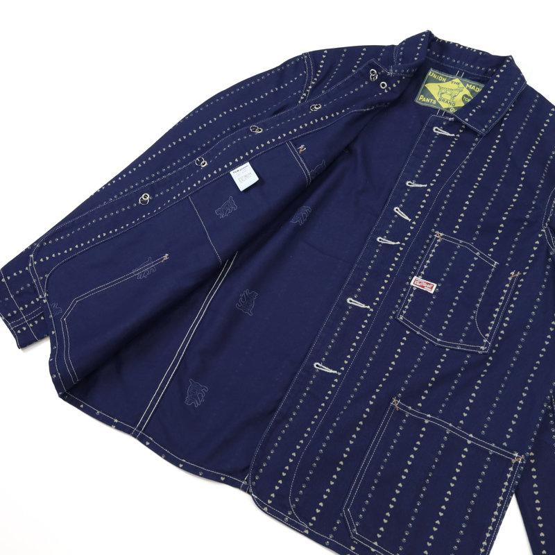 TCBジーンズ TCB jeans/キャットハート チョアコート パウ ストライプ