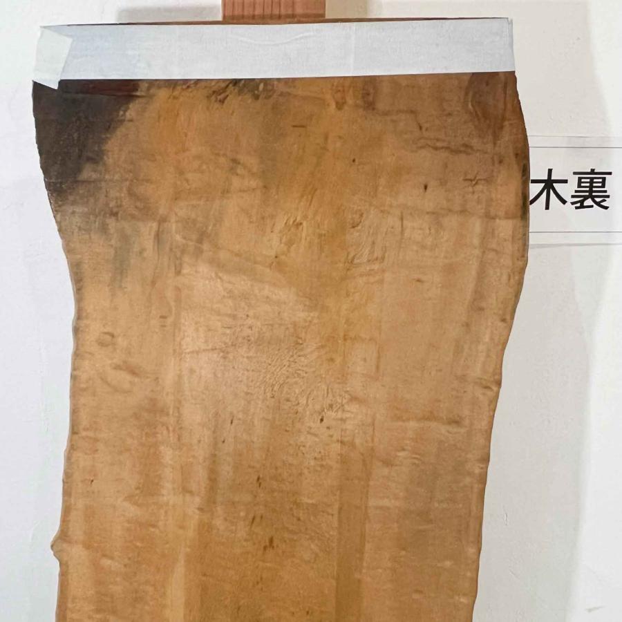 トチ 板 木材 DIY 無垢板 一枚板 広葉樹 耳付き 1040×280〜365・425〜480×36mm 荒木 - 6