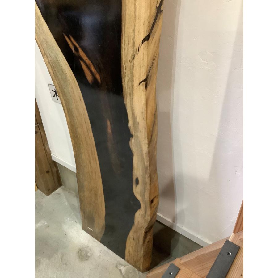 クロガキ 黒柿 木材 一枚板 板 DIY 材料 無垢板 木工 工作 家具 手作り インテリア 木 旋盤  棚 テーブル 椅子 | ブランド登録なし | 10