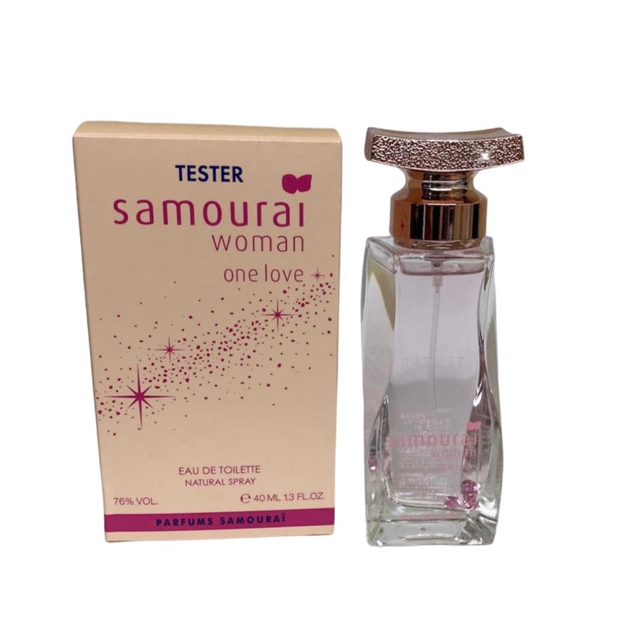 テスター品【アランドロン】サムライ ウーマン ワン ラブ EDT・SP 40ml (並行輸入品)  訳あり品 テスター品  レディース 香水 | samourai woman