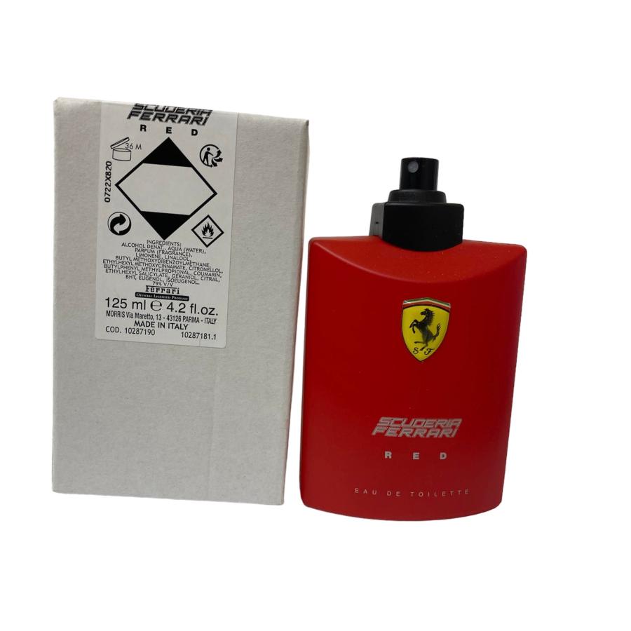 テスター品  フェラーリ レッド EDT SP 125ml [並行輸入品] (並行輸入品)  訳あり品 テスター品  メンズ 香水 | Ferrari
