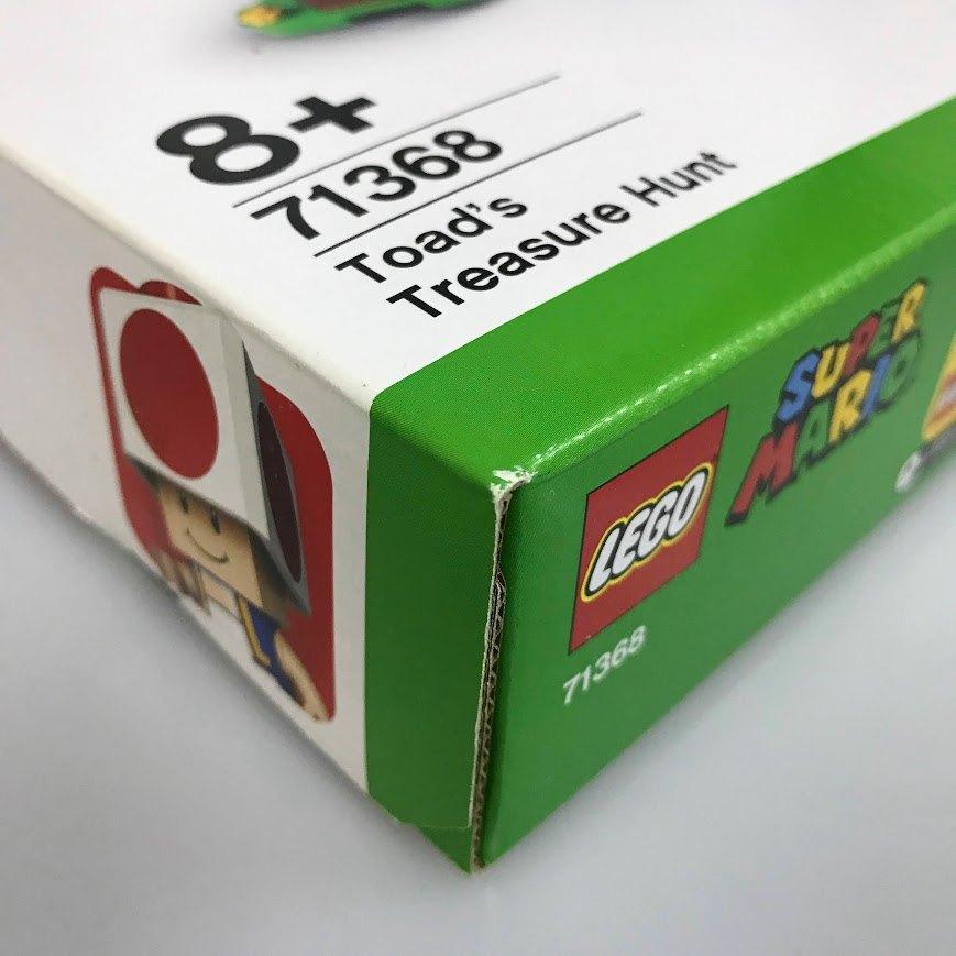 正規品 新品未開封 LEGO レゴ スーパーマリオ 71368 キノピオ と 宝さがし 製造終了品 DH-107-A1  372の画像