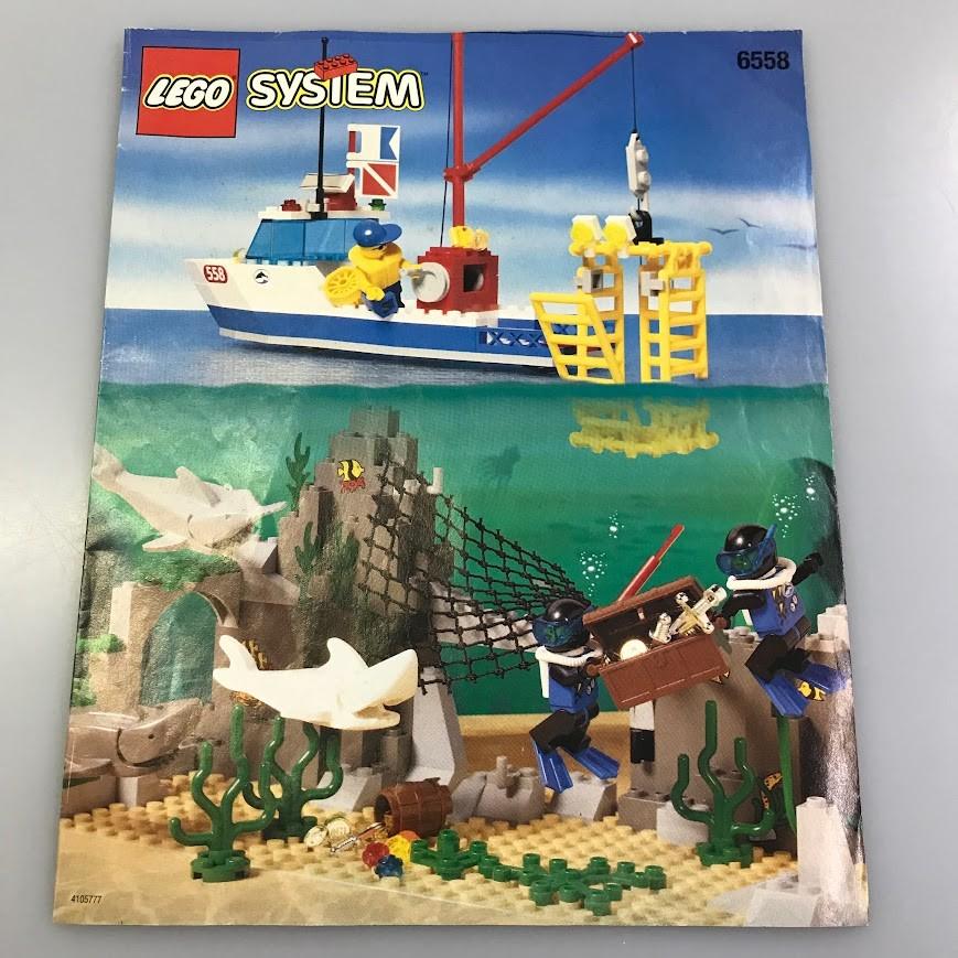 正規品 LEGO レゴ 街シリーズ 6558 シャークハンター HD-382-A1 