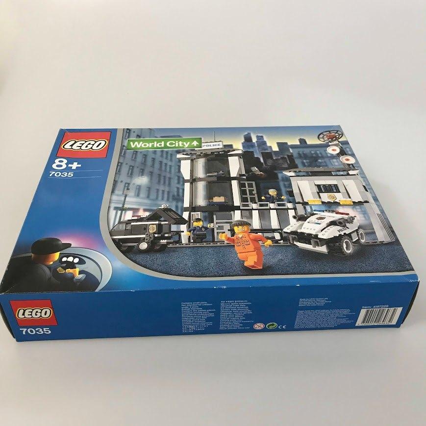 正規品 新品未開封 LEGO レゴ レゴシティ 7035 警察本部 廃盤品 DB-043
