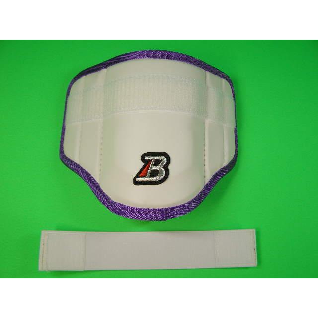 エルボーガード ホワイト/パープル フリーサイズ