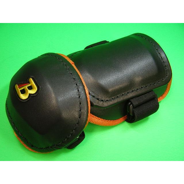 BELGARD（ベルガード） ブラック×オレンジヘリ Bマークゴールド アーム