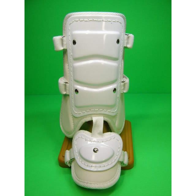 大人用フットガード メッシュ ホワイト カラーフットガード甲あり(右打者用)｜SSKベースボール