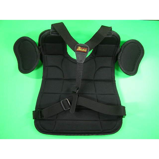 ベルガード BELGARD UP110 ショートモデル 軟式用 ソフトボール用 審判用インサイドプロテクター ブラック | BELGARD | 02