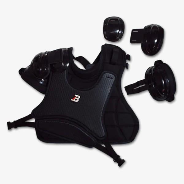 ベルガード BELGARD UP900S ショートモデル ブラック フロントパネル・カーボン調パネル仕様 硬式審判用 インサイドプロテクター | BELGARD | 06