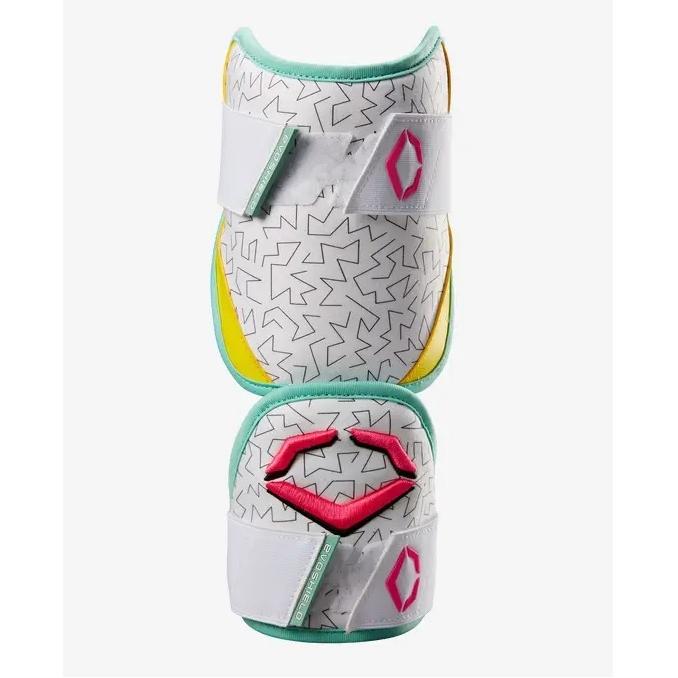 EvoShield エボシールド アームガード 限定 ツーピース エルボーカバー付き ホワイト×イエロー PROSRZ TWOPIECE