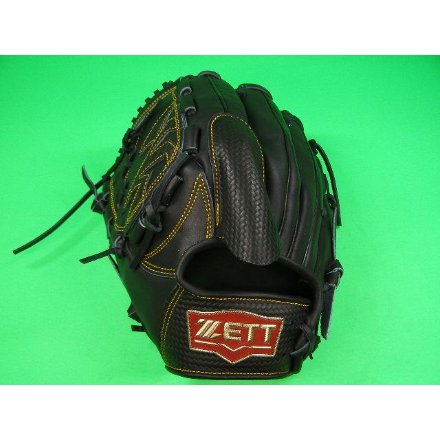 ゼット（ZETT） 型付け無料 硬式野球用 左投げ用 投手用 ブラック 高校