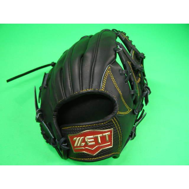ゼット（ZETT） 型付け無料 硬式野球用 内野用 ブラック 高校野球対応