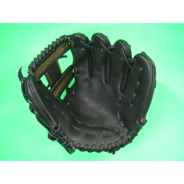 ゼット（ZETT） 型付け無料 硬式野球用 内野用 ブラック 高校野球対応