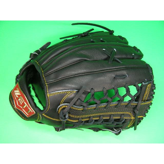 ゼット（ZETT） 型付け無料 硬式野球用 外野用 ブラック 高校野球対応