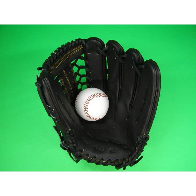 ゼット（ZETT） 型付け無料 硬式野球用 外野用 ブラック 高校野球対応