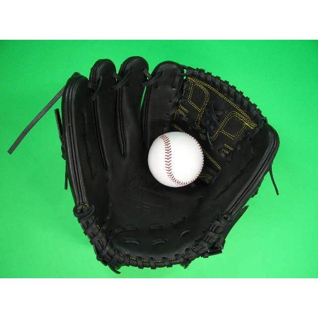 ゼット（ZETT） 型付け無料 硬式野球用 投手用 左投げ用 ブラック