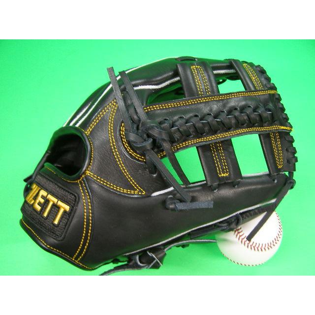 ゼット 野球 硬式 投手用 右投げ ブラック 野球 ゼット 硬式グローブ