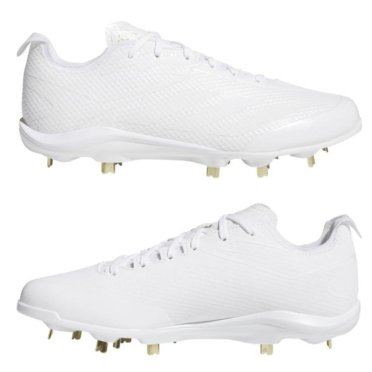 adidas（アディダス） 縫いP可能 2026モデル 野球 白スパイク 高校野球