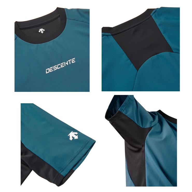 MOVESPORT 2025モデル デサント バレーボール 半袖 ピステ T