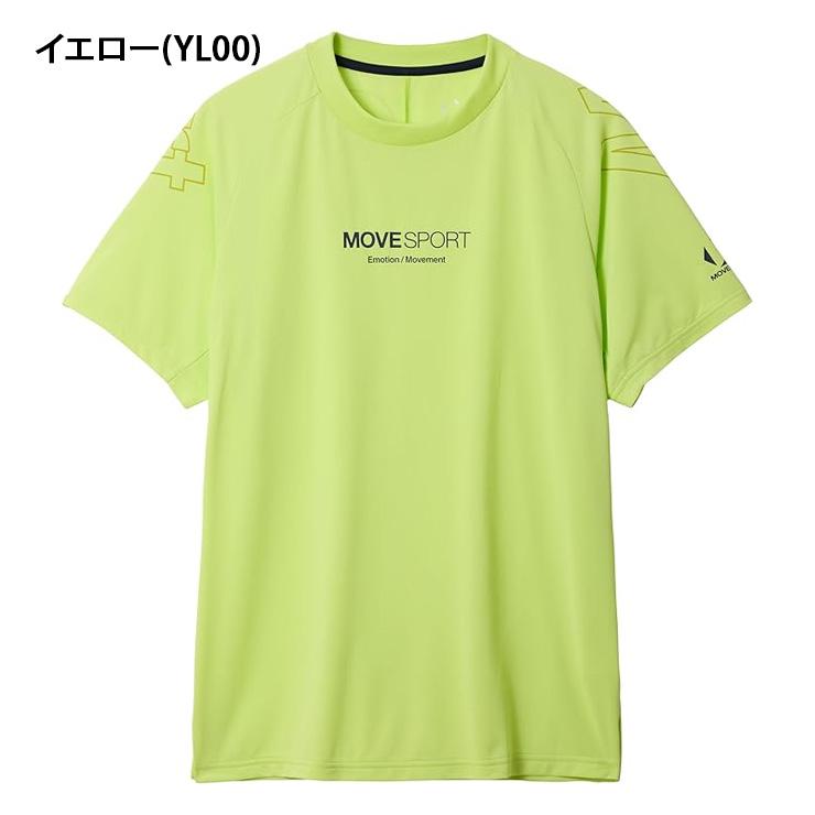 MOVESPORT デサント ムーブスポーツ 半袖 Tシャツ ミニリップ メンズ