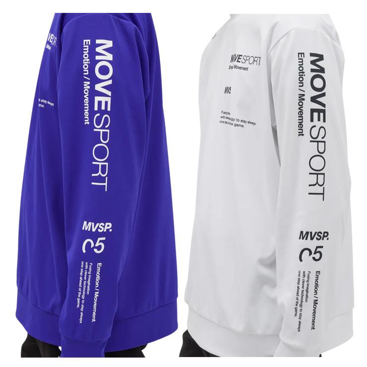 MOVESPORT デサント ムーブスポーツ 長袖 Tシャツ メンズ ST5FLT01M