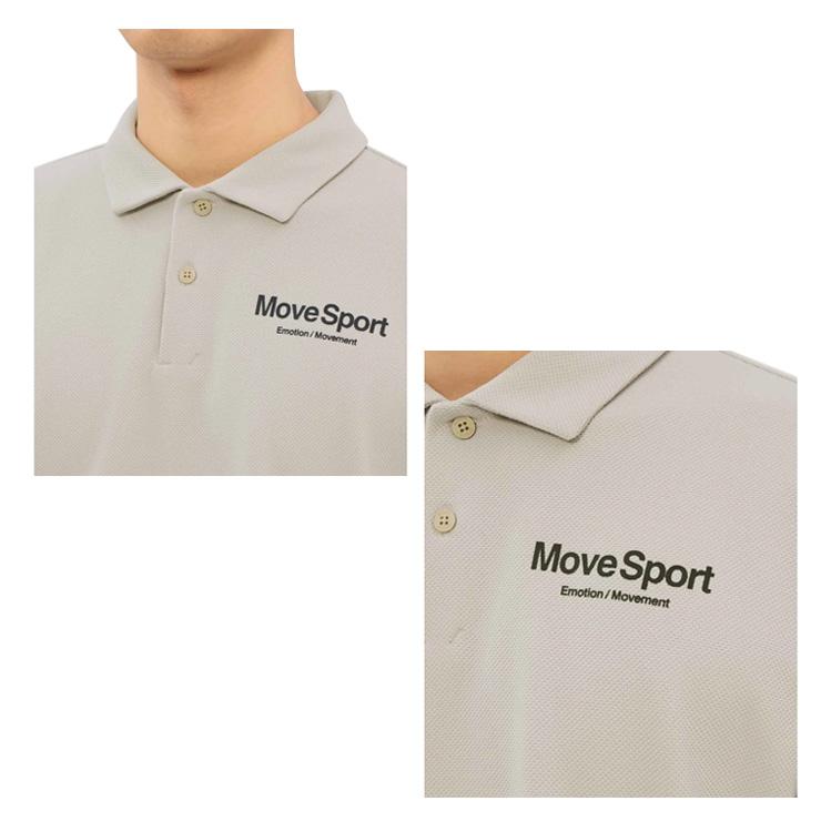 MOVESPORT 2026モデル デサント ムーブスポーツ ポロシャツ 半袖 高