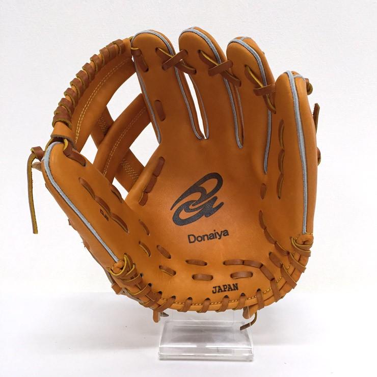ドナイヤ 平裏刺繍・ラベル交換1円 硬式 内野手用 グローブ グラブ 右