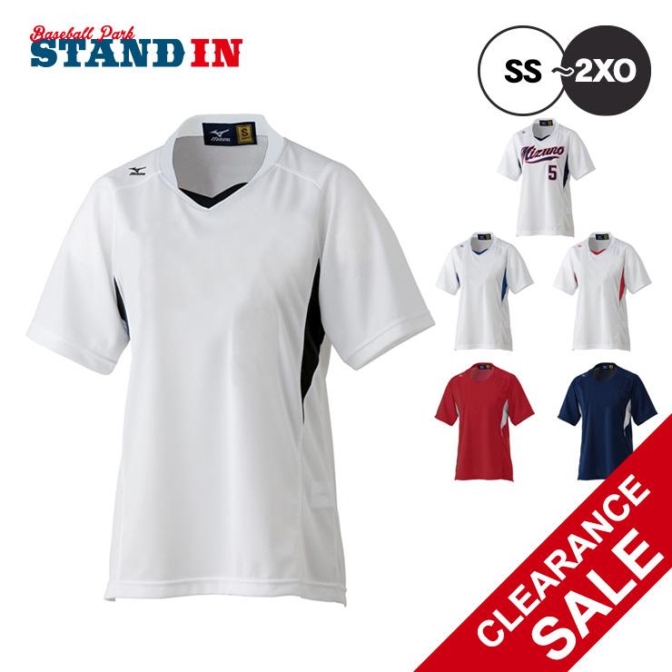 ミズノ 野球 レディース ソフトボール ゲームシャツ ユニフォームシャツ 12jc4f70 女性用 Mizuno Hpm 12jc4f70 Stand In 通販 Yahoo ショッピング