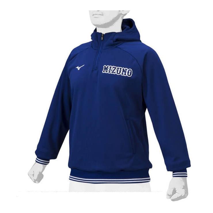 MIZUNO ミズノプロ 野球 ハーフジップ ニットフーディー MIZUNO ミズノプロ 野球 ハーフジップ ニットフーディー