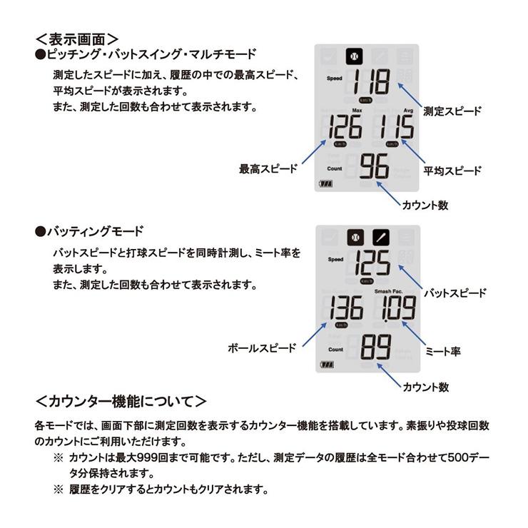 エスエスケイ（SSK） 野球 マルチスピードテスター スピードガン