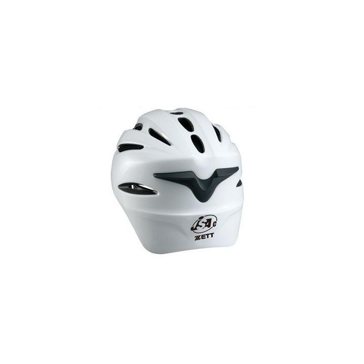 1695円 値引き ゼット ZETT BHL40S-1100 ソフトボール捕手用 ヘルメット ホワイト
