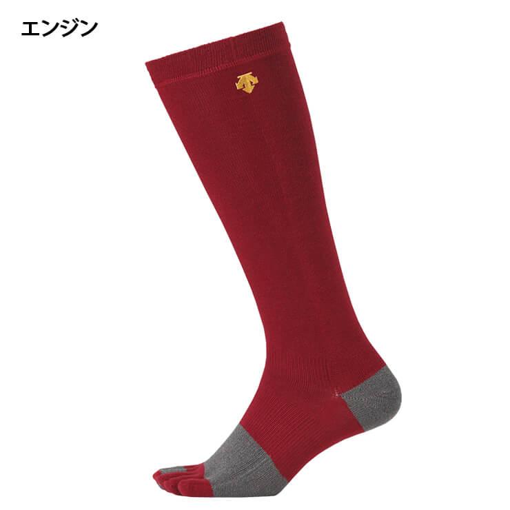 ゼット（ZETT） デサント descente 野球 5本指 カラーソックス