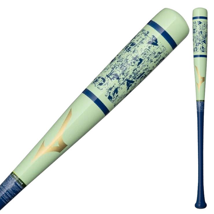 MIZUNO 木製バット型　万年カレンダー　インテリアに♪ 木製バットカレンダー(小)|1GJYV14200|グラブ革・バット材製品